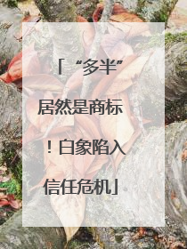 “多半”居然是商标！白象陷入信任危机
