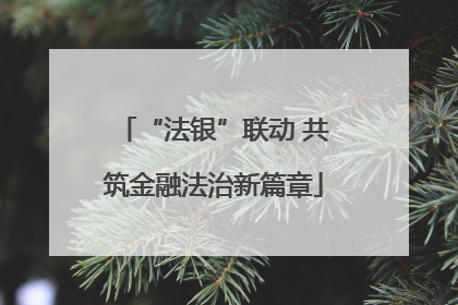 “法银”联动 共筑金融法治新篇章