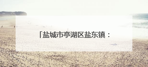 盐城市亭湖区盐东镇：无结核社区行动守护健康 ·共建无结核社区