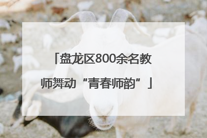 盘龙区800余名教师舞动“青春师韵”