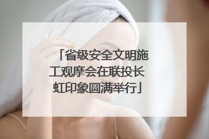 省级安全文明施工观摩会在联投长虹印象圆满举行