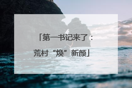 第一书记来了：荒村“焕”新颜