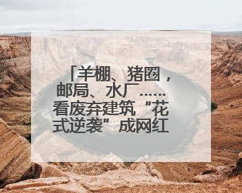羊棚、猪圈，邮局、水厂……看废弃建筑“花式逆袭”成网红村咖