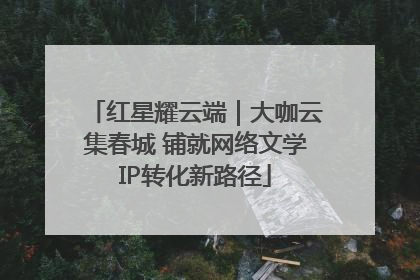 红星耀云端｜大咖云集春城 铺就网络文学IP转化新路径