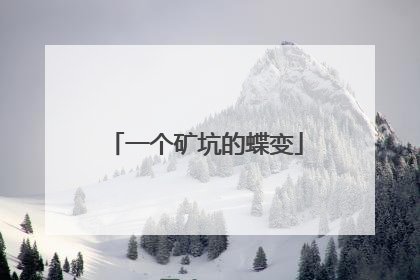 一个矿坑的蝶变
