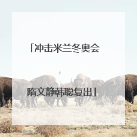 冲击米兰冬奥会 隋文静韩聪复出