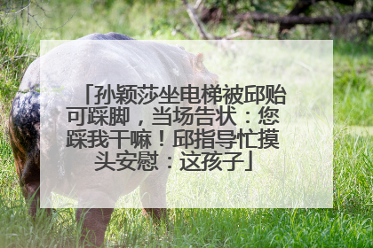 孙颖莎坐电梯被邱贻可踩脚，当场告状：您踩我干嘛！邱指导忙摸头安慰：这孩子