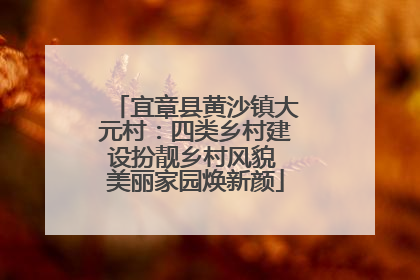 宜章县黄沙镇大元村：四类乡村建设扮靓乡村风貌 美丽家园焕新颜