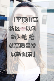 平顶山高新区：以创新为笔 绘就高质量发展新图景