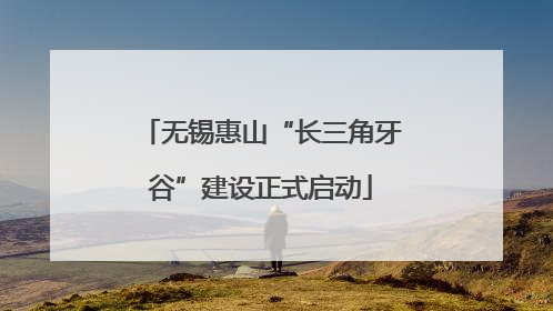 无锡惠山“长三角牙谷”建设正式启动