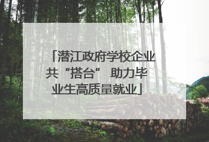 潜江政府学校企业共“搭台” 助力毕业生高质量就业
