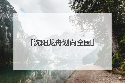 沈阳龙舟划向全国
