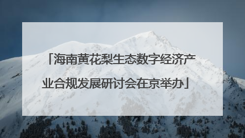 海南黄花梨生态数字经济产业合规发展研讨会在京举办