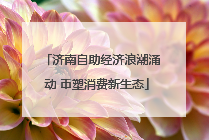 济南自助经济浪潮涌动 重塑消费新生态