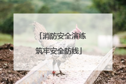 消防安全演练筑牢安全防线