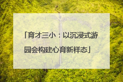 育才三小：以沉浸式游园会构建心育新样态