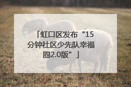 虹口区发布“15分钟社区少先队幸福圈2.0版”