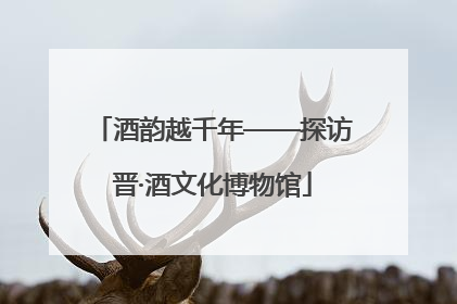 酒韵越千年——探访晋·酒文化博物馆