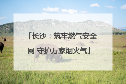 长沙：筑牢燃气安全网 守护万家烟火气