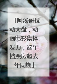 阿汤哥拉动大盘，动画电影集体发力，端午档票房超去年同期