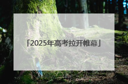 2025年高考拉开帷幕